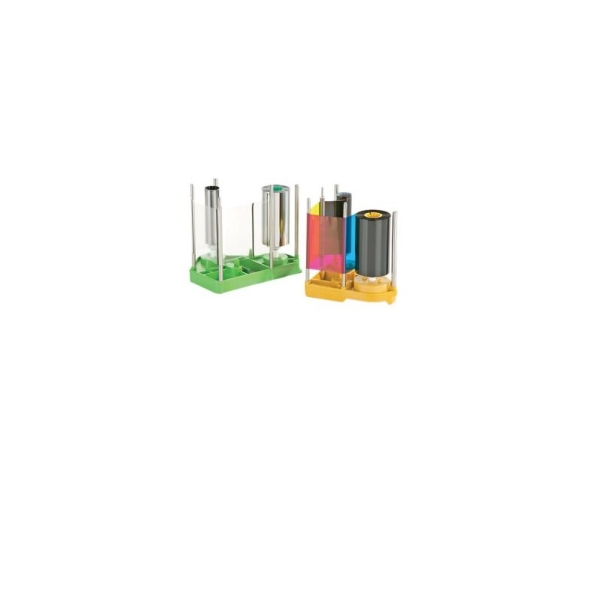 Obrazek IDP Wise-CXD80 4 color ribbon/dye film (YMCK) and retransfer film "Package Deal" - 1000 print. Smart 55670106 / 670106. (DE,SE,NO,FI,RO,PL)