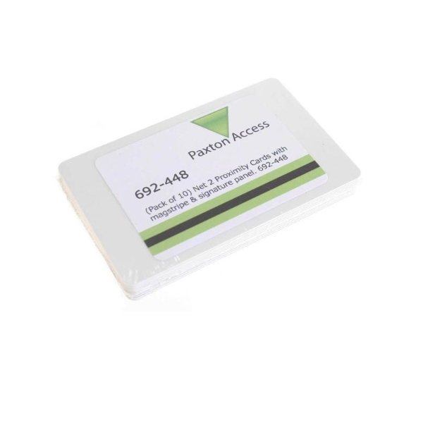 Obrazek Paxton 692-448 Net2 Proximity ISO card 125 KHZ with Unencoded HICO Magnetic Stripe & Signature Panel. 70102853 (DE,SE,NO,FI,RO,PL)