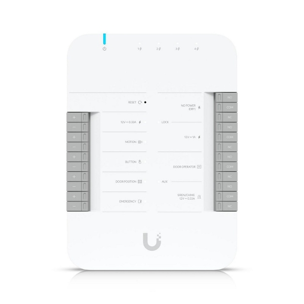 Obrazek Ubiquiti UniFi Single Door Access Controller 5x 10/100/1000 Base-T, PoE++. UA-HUB-DOOR (DE,SE,NO,FI,RO,PL)