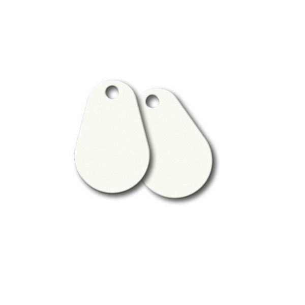 Obrazek White key fob Salto 1KB (Mifare) + EM4200 combi. Keyfob. 70105502 (DE,SE,NO,FI,RO,PL)