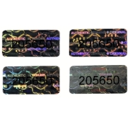 Obrazek Holografic sticker tamper proof/ VOID / AUTHENTIC with number. 80102039 (DE,SE,NO,FI,RO,PL)