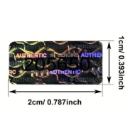Obrazek Holografic sticker tamper proof/ VOID / AUTHENTIC with number. 80102039 (DE,SE,NO,FI,RO,PL)