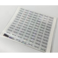Obrazek Holografic sticker tamper proof/ VOID / AUTHENTIC with number. 80102039 (DE,SE,NO,FI,RO,PL)