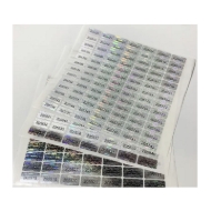 Obrazek Holografic sticker tamper proof/ VOID / AUTHENTIC with number. 80102039 (DE,SE,NO,FI,RO,PL)