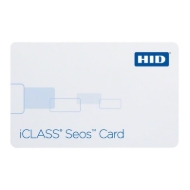 Obrazek Blank white cards HID™ HID 5006PGGMN iClass Seos Composite PET/PVC Card - 8K Bytes - Programmed. 70102193 (DE,SE,NO,FI,RO,PL)