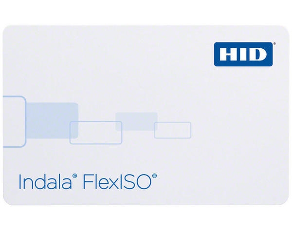 Obrazek Blank white HID™ INDALA FLEXISO Proximity cards. 70102075 (DE,SE,NO,FI,RO,PL)