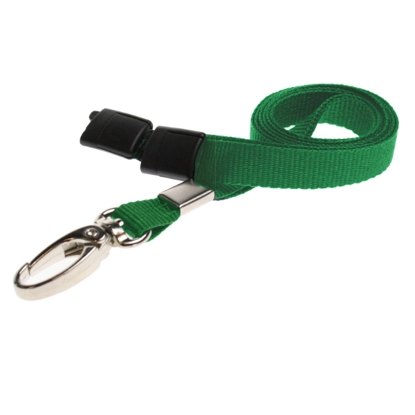 Obrazek Light Green lanyard / keyhanger 10 mm with metal lobster clip. 60270566_1 (DE,SE,NO,FI,RO,PL)