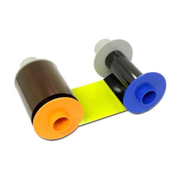 Obrazek HID Fargo 84512 HDP5000 / HDP5000e / HDP5600 4-color+black on other side ribbon (YMCKK) - 500 print. Fargo 84512. Only works on duplex printer. FARGO84512 (DE,SE,NO,FI,RO,PL)