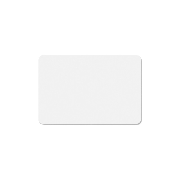 Obrazek White rewriteable plastic card 13.56 MHz. 13.56 Compatible 1K Magic UID – Changeable UID. 70102154 (DE,SE,NO,FI,RO,PL)