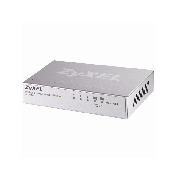 Obrazek Zyxel ES-105A 5 port switch. 4718937501441 (DE,SE,NO,FI,RO,PL)