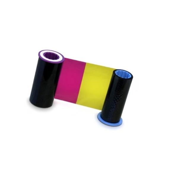 Obrazek Zebra series 8/9 ZXP 4-color ribbon/dye film (YMCK) 625 print. Zebra 800012-445. ZEB-800012-445 (DE,SE,NO,FI,RO,PL)