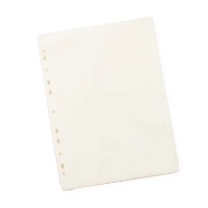 Obrazek Folia do laminowania na gorąco A4 z otworem typu Euro (do segregatora), przezroczysta, 75 mikronów, 216 x 303 mm, 100 sztuk. 60270058