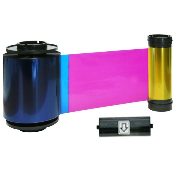 Obrazek Smart-70  3(1/2)+1 ribbon/dye film (1/2 YMC - black+overlay) - 1000 print. Smart 55659112 / 659112. (DE,SE,NO,FI,RO,PL)