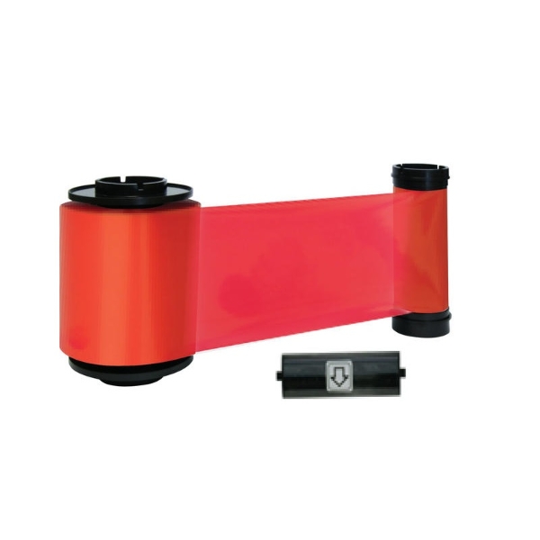 Obrazek Smart-70 red without overlay ribbon/dye film (K) - 3000 print. Smart 55659194 / 659194. (DE,SE,NO,FI,RO,PL)