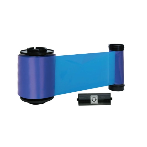 Obrazek Smart-70 blue without overlay ribbon/dye film (K) - 3000 print. Smart 55659195 / 659195. (DE,SE,NO,FI,RO,PL)