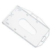 Obrazek ID Badge/Badge Holder. Enclosed card holder / carrying case rigid plastic (horizontal/landscape or vertical/portrait). 60270271 (DE,SE,NO,FI,RO,PL)